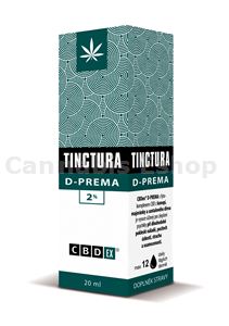 Tinctura D-PREMA 2% 20ml